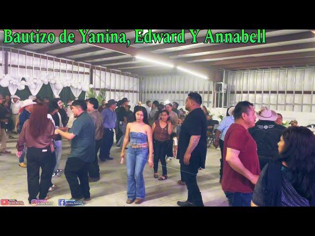 Celebrando Bautizo de Yanina, Edward Y Annabell Con Pura Música Tradicional De San Juan Mixtepec