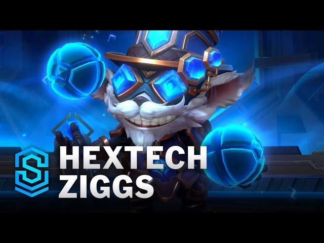 Hextech Ziggs Wild Rift Skin Spotlight