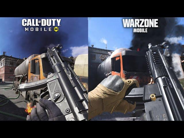 COD Mobile HD Graphics vs NEW Warzone Mobile Ultra Graphics