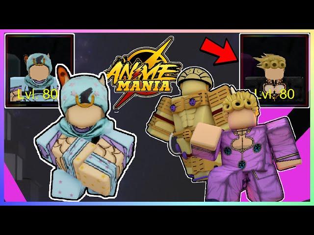 HOW TO EVOLVE MYTHICAL JOHNNY & GIORNO | Anime Mania | Roblox