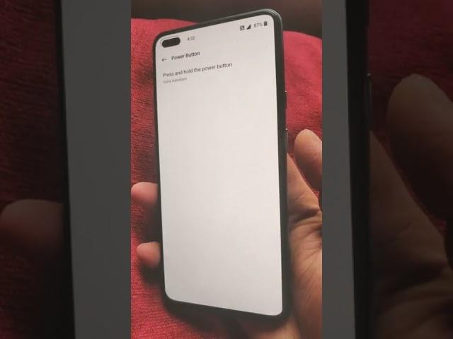 Change Power button settings on oxygen OS 12 #oneplus #oxygenos12 #oxygenos13 #android12 #nord3