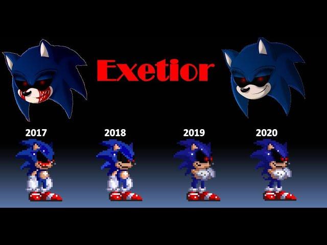 Exetior 2017 - 2018 - 2019 - 2020.