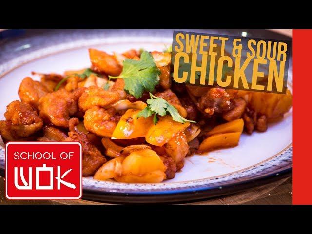 Easy Chinese Sweet and Sour Chicken Recipe!