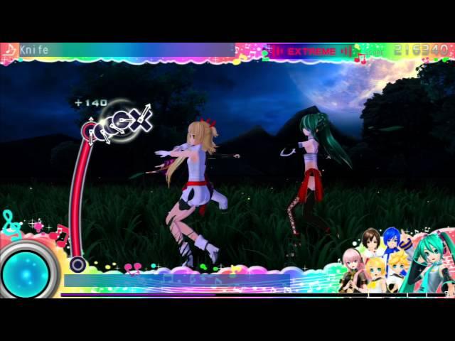 Hatsune Miku Project Diva F 2nd - Knife - Extreme Perfect