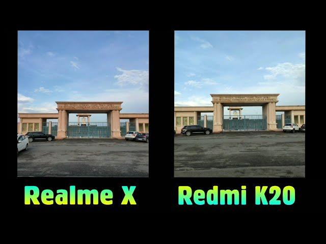 Redmi K20 vs Realme X : Camera Comparison