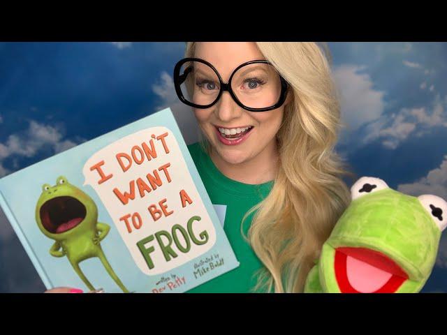 Costume Teacher reads I Don’t Want to Be a Frog!