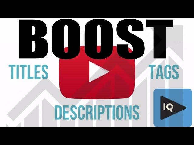 How to Boost Videos On Upload with vidIQ for More Views