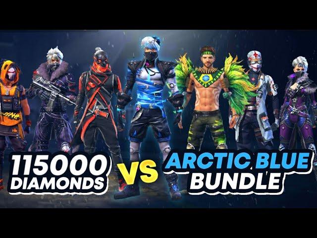 RIP My All Diamonds || Arctic Blue Bundle Event in Free Fire || Desi Gamers