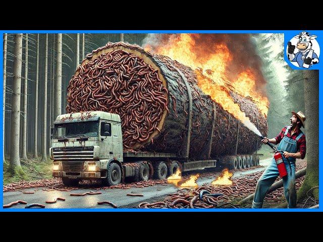 Dangerous Idiots Fastest Truck & Heavy Equipment Fails | Incredible Moments of Truck Driver #130