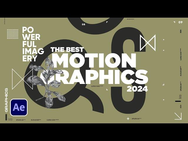 10 Fresh After Effects Motion Graphics to Use in 2024