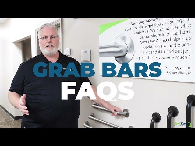 Mastering Bathroom Safety: All About Grab Bars | Next Day Access