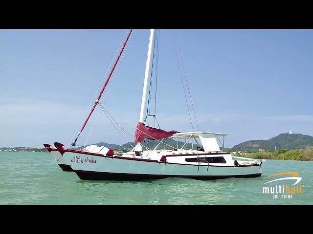 2005 Wharram Tiki 30 "Nam Tuen" | For Sale with Multihull Solutions