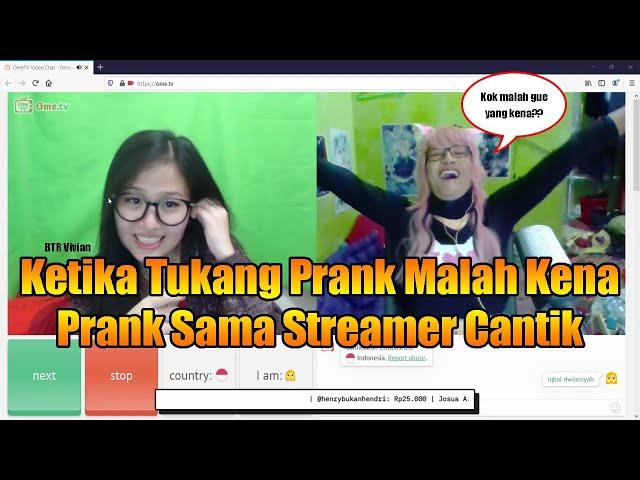 KETIKA TUKANG PRANK OMETV MALAH KENA PRANK BALIK ft @btrvivian - OME TV PRANK INDONESIA #5