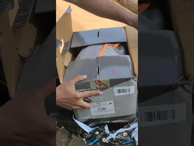 unboxing axor helmet for first time #shorts #unboxing #helmet