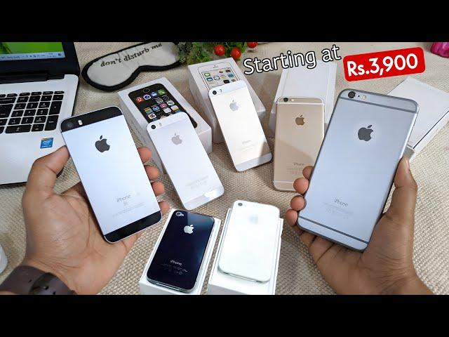 Apple Iphones Starting Rs3,900 | With Buy Link | Fancytech