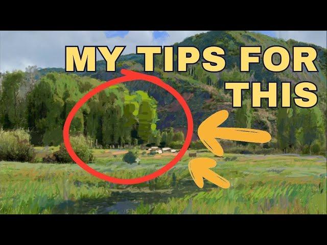 Easy Changes To Establish A Center Of Interest In Your Landscape Painting