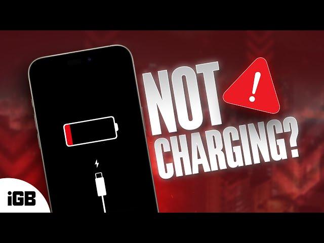 How to Fix iPhone Not Charging Problem (2024) 🪫