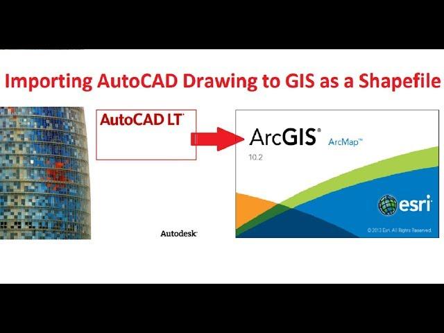 Importing AutoCAD Drawing to ArcGIS as a Shapefile (very Easy Method)