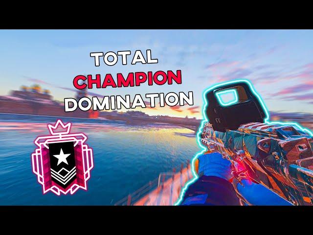 Total CHAMPION Domination Ranked Highlights - Rainbow Six Siege