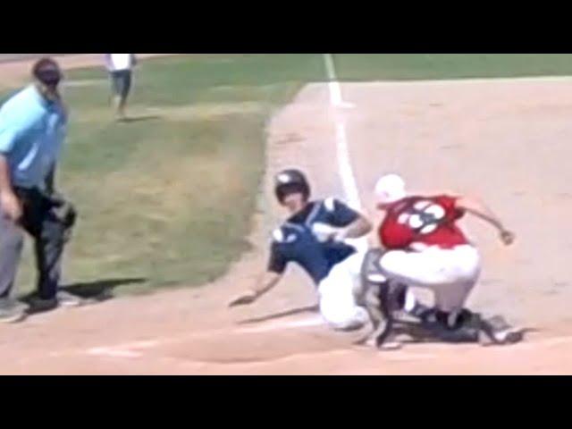 Plays at the plate - Catchers: how to get the out at home plate