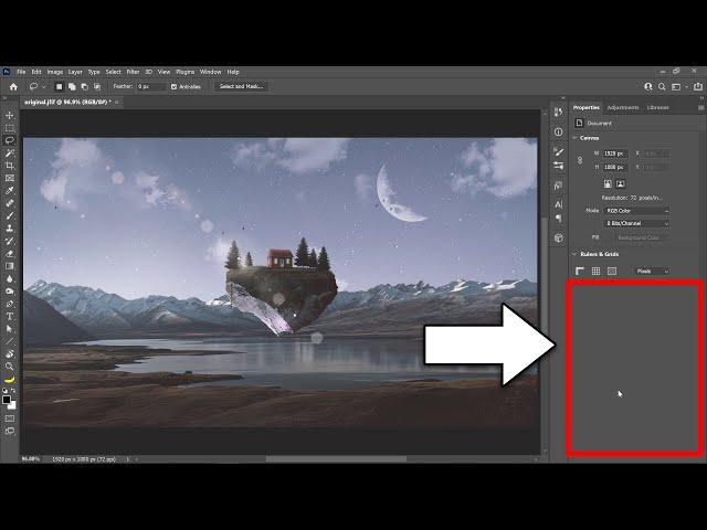 How to fix no layer panel in photoshop