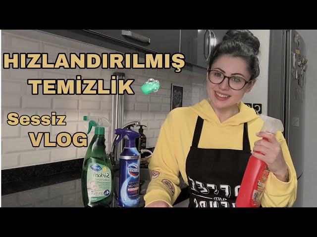 TEMİZLİK  Mutfak Temizliği | Düzenli Mutfak | Hızlandırılmış temizlik motivasyonu | Sessiz vlog