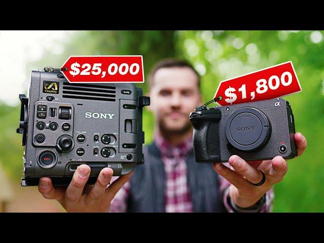 Sony FX30 vs 8K Cinema Camera! Can you see the difference?