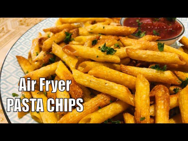 Air Fryer Pasta Chips l How To Cook Pasta Chips in the Air Fryer