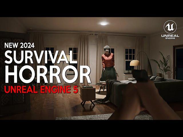 TOP 15 ULTRA REALISTIC Survival Horror Games in Unreal Engine 5 coming in 2024 and 2025