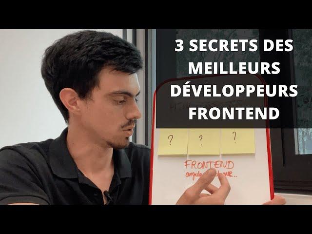 Comment fonctionne le frontend [3 secrets que mêmes les seniors ignorent]