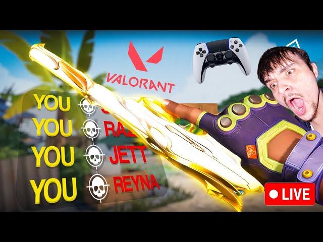 FIRST EVER GAME of PS5 Console VALORANT! *MUST WATCH*