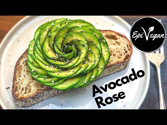 Avocado Rose - How To