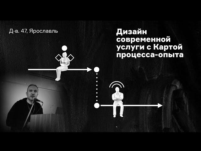 Дизайн современной услуги с Картой процесса-опыта. Выступление на Дизайн-выходных в Ярославле