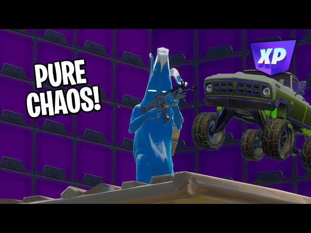 The ElimZone Pure Chaos FFA (Vehicles) Fortnite Map Trailer