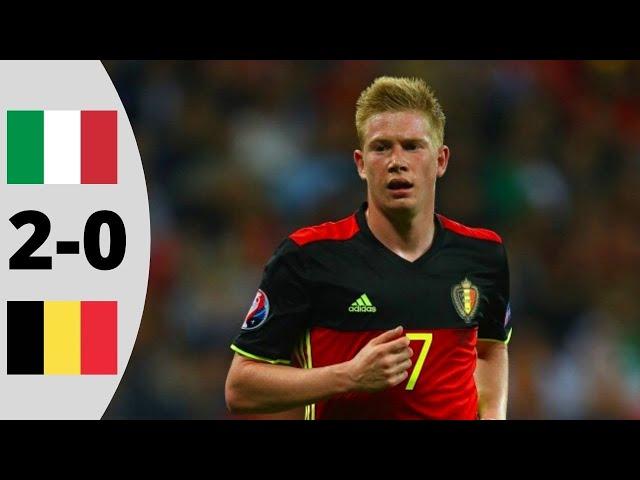 Belgium vs Italy 0-2 | Goals And Highlights | EURO 2016