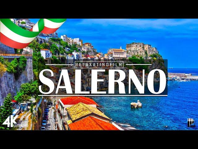 Beautiful Salerno 4K • Relaxing Italian Music, Instrumental Romantic • Video 4K UltraHD