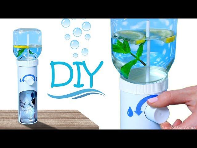 How To Make Working Water Dispenser – DIY Desk Water Cooler