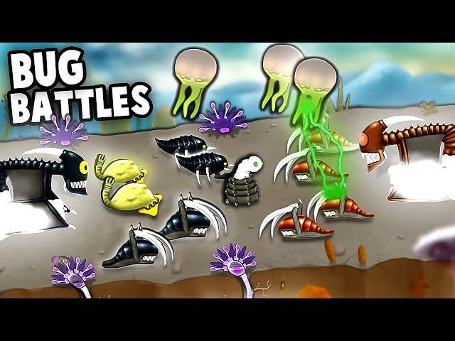 ALIEN BUG INVASION!  Huge Zerg Ant Empires!  (Swarm Queen Gameplay - Guns Up + EOTU)