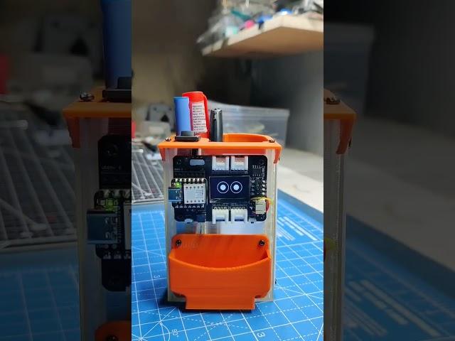 OverEngineered Pen holder #3dprinting #esp8266