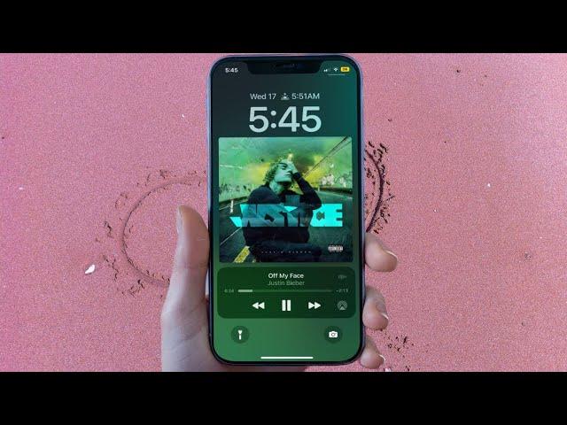 How to Enable Full Screen Album Art on iPhone Lock Screen in iOS 16/iOS 17 