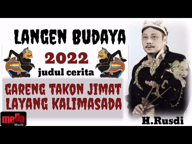 wayang Langen budaya H Rusdi terbaru 2022