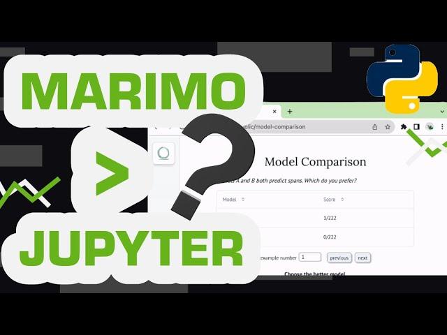 🪐 Marimo.io - Better Than Jupyter? | Marimo.io vs Jupyter Comparison