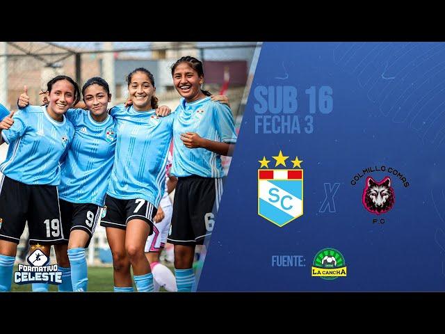 Sporting Cristal 5-0 Colmillos Comas | Evolución es Conmebol Sub-16 | Formativo Celeste