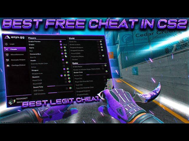 THE BEST CS2 FREE CHEAT (Anyx.GG)