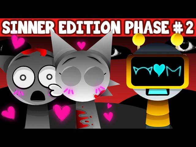 Incredibox Sprunki Sinner Edition Phase 2 But With WenDa x Gray Kiss - All Reactions | NEW MOD