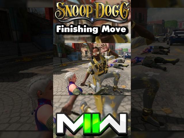 MW2 - Snoop Dogg "Snoop Hustle" Finishing Move 