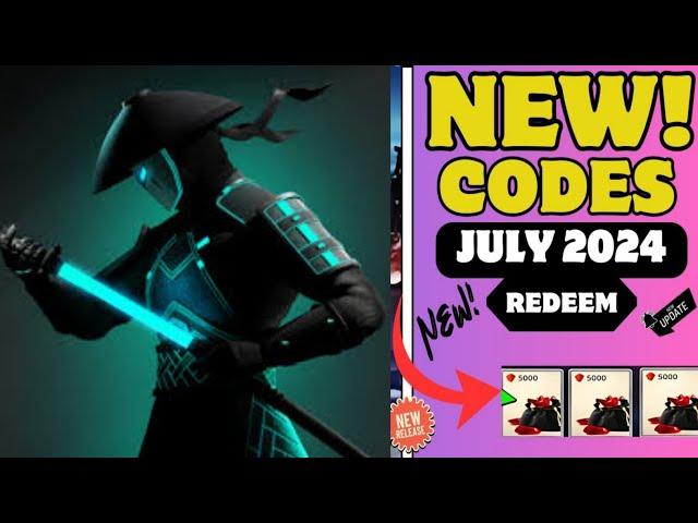 JULY CODES!SHADOW FIGHT 3 PROMO CODES JUNE 2024 - SHADOW FIGHT 3 CODES 2024