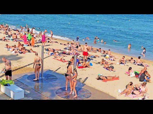 4K WALK BARCELONA Beach REALITY SHOW Spain 4k VIDEO Travel vlogger