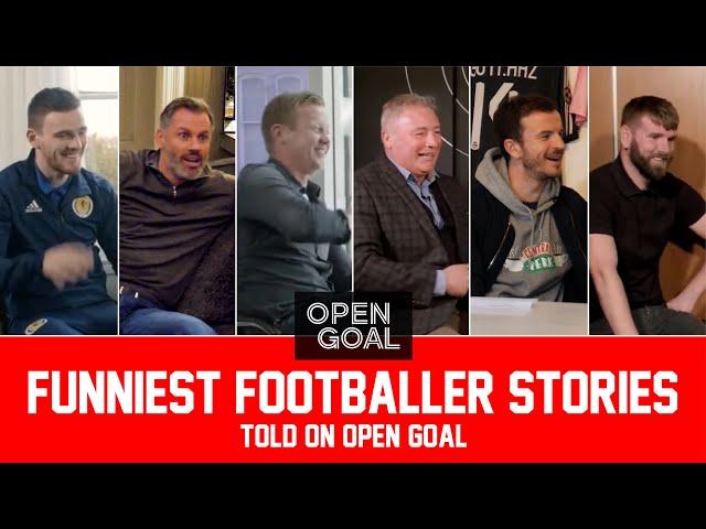 FUNNIEST FOOTBALLER STORIES TOLD ON OPEN GOAL | Ft. McCoist, McGeady, Carragher, Halliday & More!