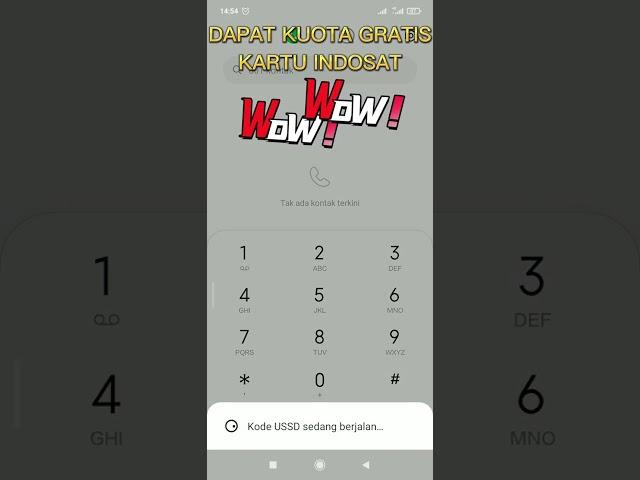 CARA MENDAPATKAN KUOTA GRATIS INDOSAT LEWAT KODE DIAL